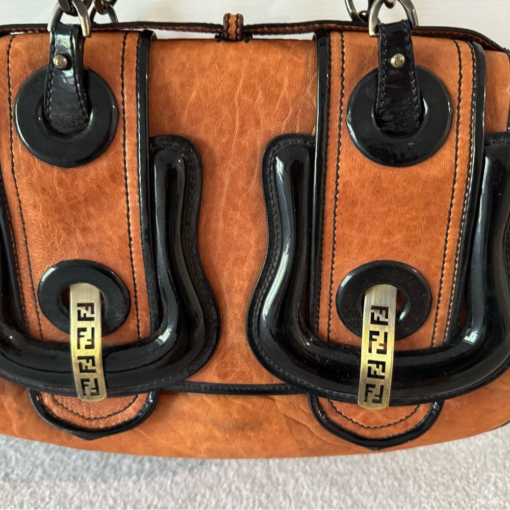 Fendi Tan and Black Women's Bag